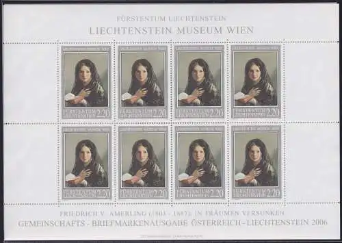 Liechtenstein 1402 postfrisch als Kleinbogen, Kunst #NM949