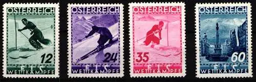 Österreich 623-626 postfrisch FIS Wettkämpfe #NW195