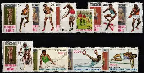 Guinea 512-521 postfrisch Olympia #NM680