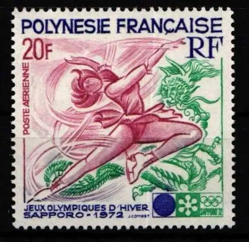 franz. Polynesien 152 postfrisch Olympia #NM688