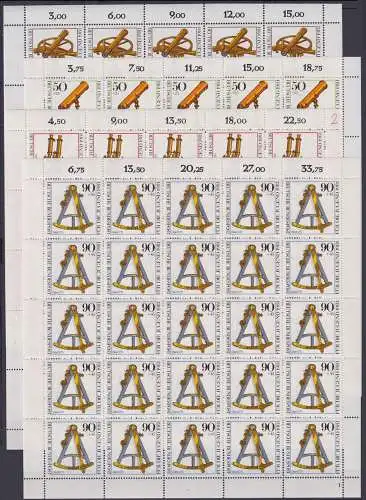 Bund 1090-1093 postfrisch als 25er Bögen #NM990