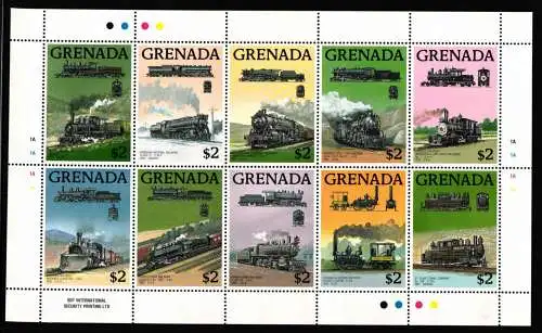 Grenada 1941-1950 postfrisch als Kleinbogen #NY610