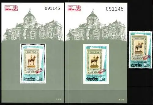 Thailand Block 49 IA und IB postfrisch #NX232