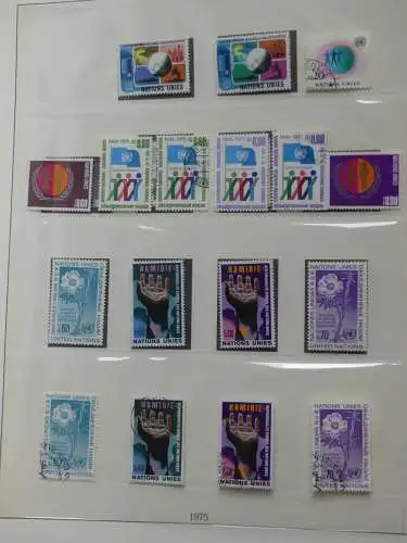 Uno New York 1969-1998 hauptsächlich ** besammelt im Lindner Vordruck #LZ328