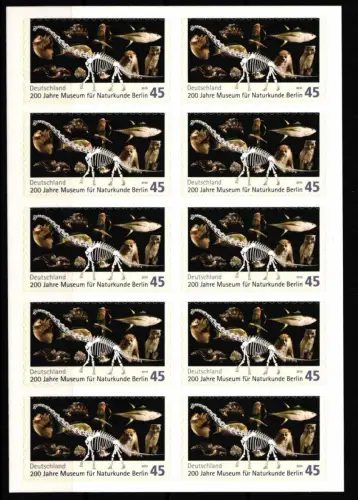 BRD FB 5 postfrisch Folienblatt #HN785