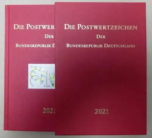 BRD Bund Jahrbuch 2021 postfrisch mit Schuber #IM722