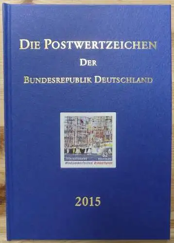 BRD Bund Jahrbuch 2015 mit Schuber postfrisch #IM716