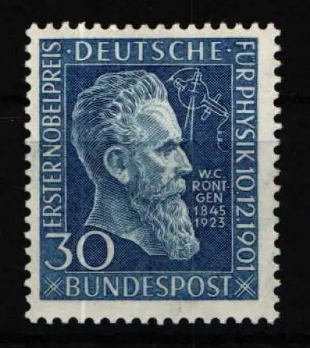 BRD Bund 147 postfrisch geprüft Schlegel BPP #NU683