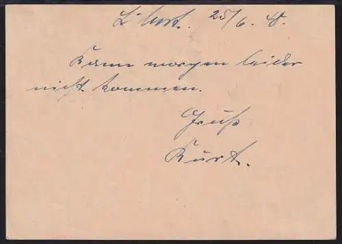 Alliierte Besetzung 917,963 auf Postkarte Sowj. Zone ZF #NZ105