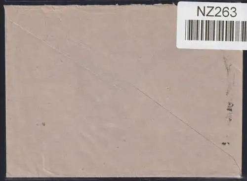 Alliierte Besetzung 932,944,946,947,951 auf Brief Am. Brit. Zone ZF #NZ263