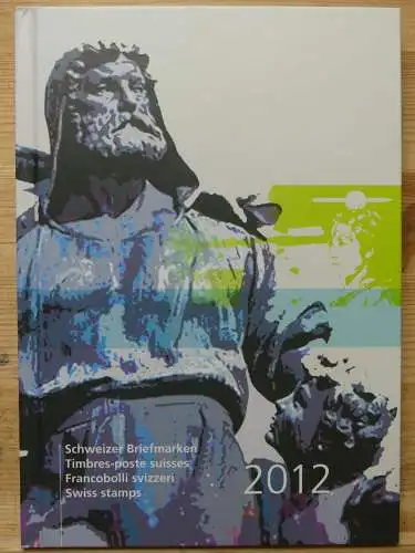 Schweiz Jahrbuch 2012 gestempelt #NY166