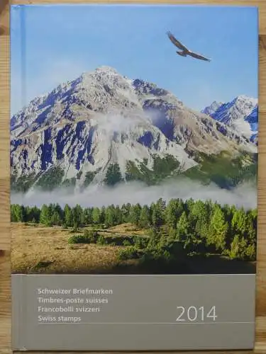 Schweiz Jahrbuch 2014 gestempelt #NY170