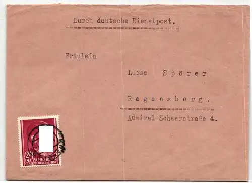 Generalgouvernement 78 auf Brief Dienstbrief #NZ406