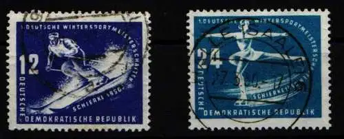 DDR 246, 247 gestempelt Vollstempel #NZ519