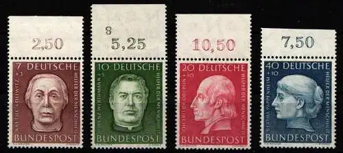 BRD Bund 200-203 OR ** postfrisch Wohlfahrt #NZ482