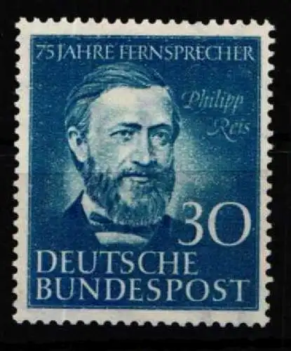 BRD Bund 161 ** postfrisch Philipp Reis #NZ505