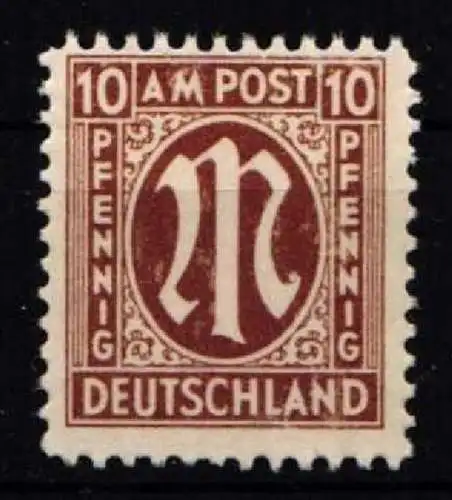 All. Besetzung 22 D z OR postfrisch Kurzbefund Schlegel #NZ650