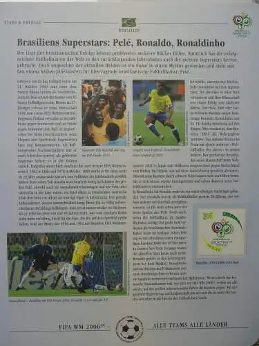 Motiv WM FIFA WM 2006 besammelt im FIFA Binder #LZ453