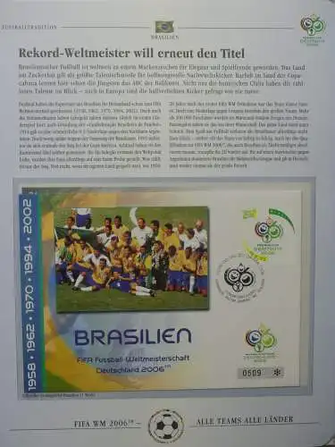 Motiv WM FIFA WM 2006 besammelt im FIFA Binder #LZ453