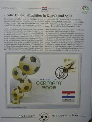 Motiv WM FIFA WM 2006 besammelt im FIFA Binder #LZ453