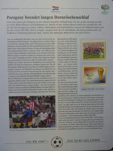 Motiv WM FIFA WM 2006 besammelt im FIFA Binder #LZ453