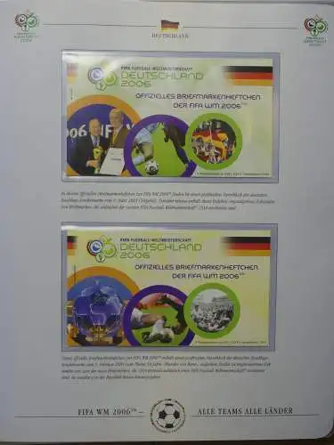 Motiv WM FIFA WM 2006 besammelt im FIFA Binder #LZ453