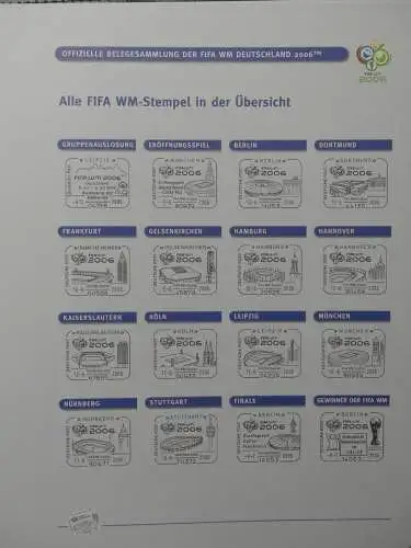 Motiv WM FIFA WM 2006 besammelt im FIFA Binder #LZ453