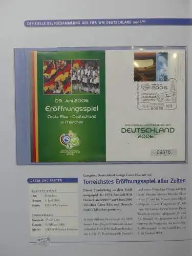 Motiv WM FIFA WM 2006 besammelt im FIFA Binder #LZ453