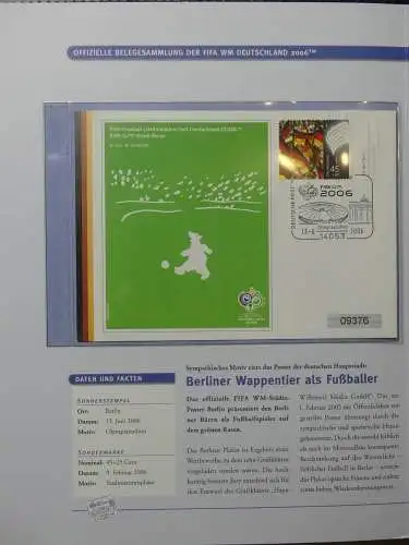 Motiv WM FIFA WM 2006 besammelt im FIFA Binder #LZ453