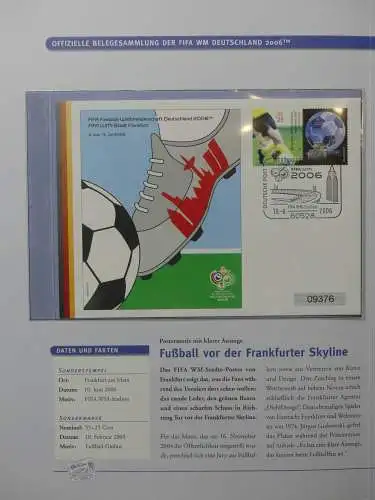 Motiv WM FIFA WM 2006 besammelt im FIFA Binder #LZ453