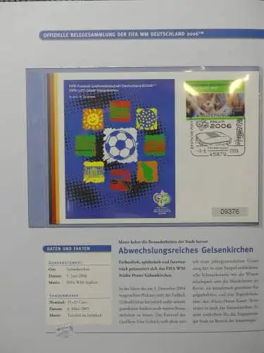 Motiv WM FIFA WM 2006 besammelt im FIFA Binder #LZ453