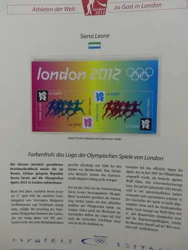 Motiv Olympia 2012 in London im DOSB-Album #LZ447