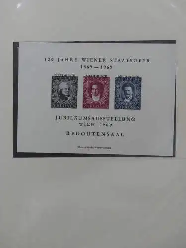 Österreich von 1959-1989 postfrisch besammelt im Lindner Vordruck #LZ444