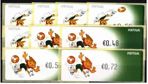 Portugal 44-45 postfrisch Automatenmarken #OB230