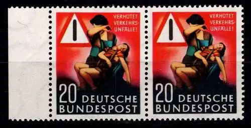 BRD Bund 162 postfrisch als waagerechtes Paar #NY298