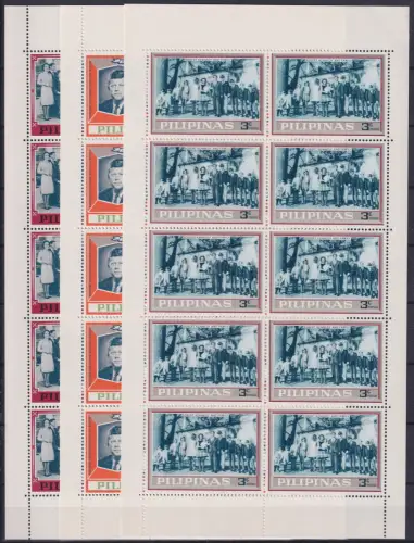 Philippinen IX - XV A postfrisch als Kleinbogensatz #NY248