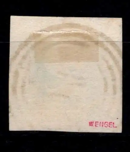 Thurn & Taxis 30 gestempelt signiert Engel #OA289