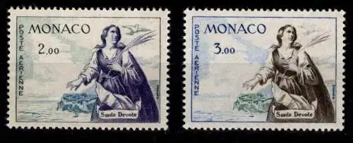 Monaco 653-654 postfrisch #NW552