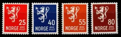 Norwegen 319-322 postfrisch #NW546