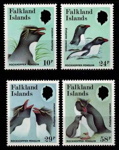 Falkland Inseln 453-456 postfrisch Pinguine #NW598