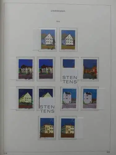 Liechtenstein ab 1960 dual besammelt, über 1300 € KW im KABE-Vordruck #LZ535
