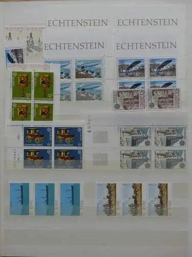 Cept postfrisch mit Bogenteilen im Einsteck Album #LZ493