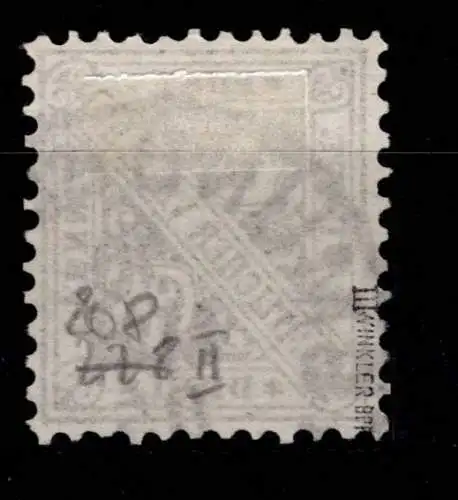 Württemberg 208 III gestempelt geprüft Winkler BPP #OA430