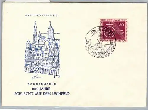BRD Bund 216 als Ersttagsbrief FDC #OB931