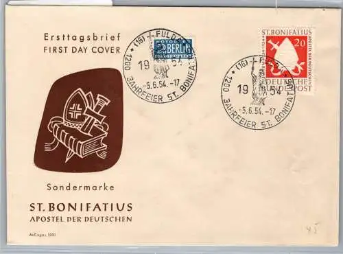 BRD Bund 199 als Ersttagsbrief FDC #OB930