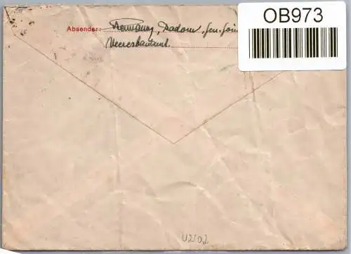 Generalgouvernement U2/02 als Ganzsache #OB973
