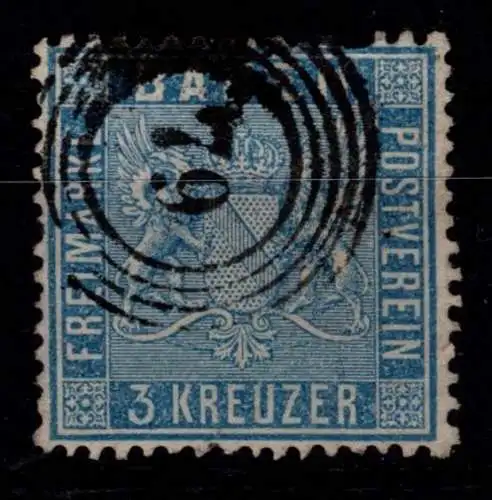 Baden 10 gestempelt #OA811