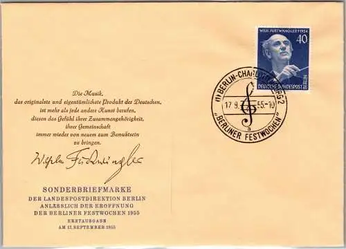 Berlin 128 als Ersttagsbrief #OA843
