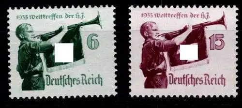 Deutsches Reich 584-585 postfrisch #OA889