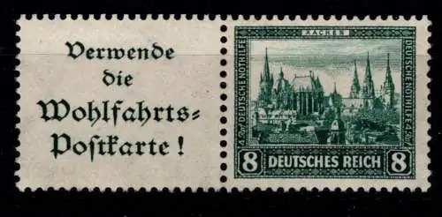 Deutsches Reich W 38 postfrisch #OA905